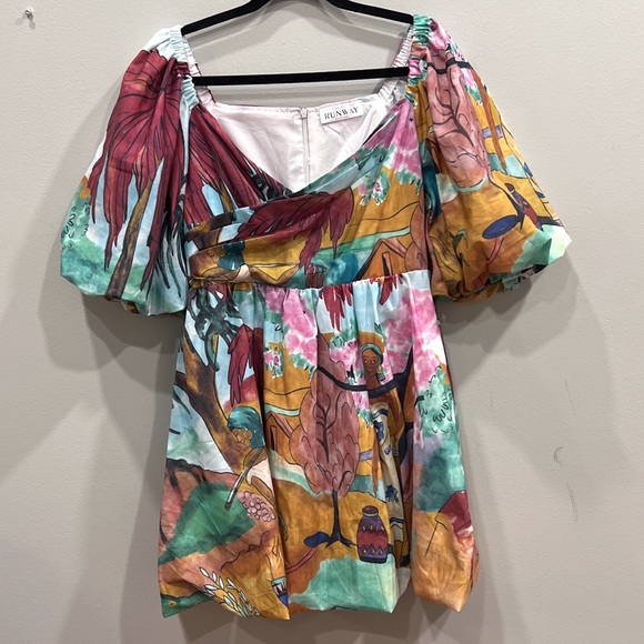 Beautiful On and Off the Runway Boutique babydoll dress. Size: XL - Picture 2 of 7